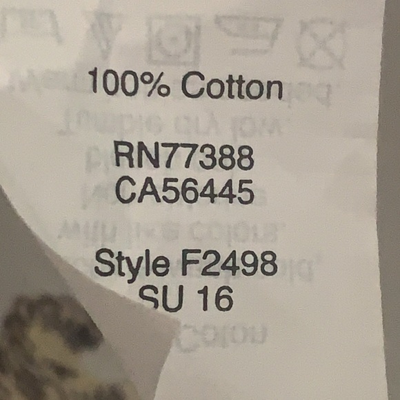 Madewell woman’s print button down blouse with cheetahs cotton size medium M - Picture 11 of 11